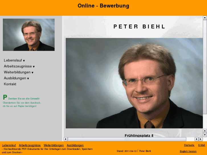 www.peter-biehl.de