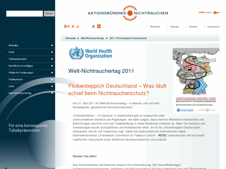 www.who-nichtrauchertag.de