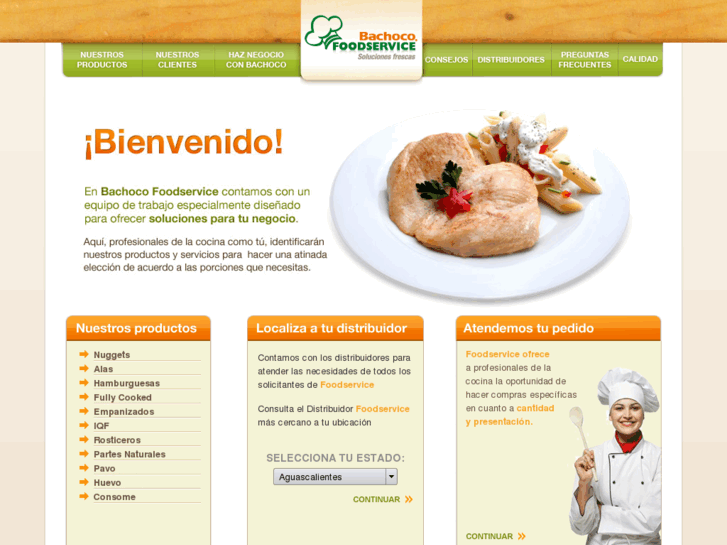 www.bachocofoodservice.com