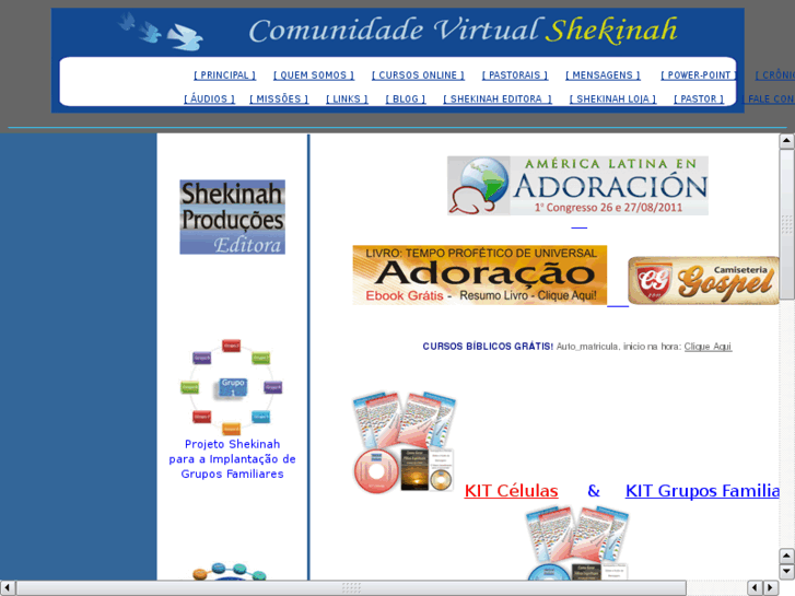 www.comunidadeshekinah.com.br
