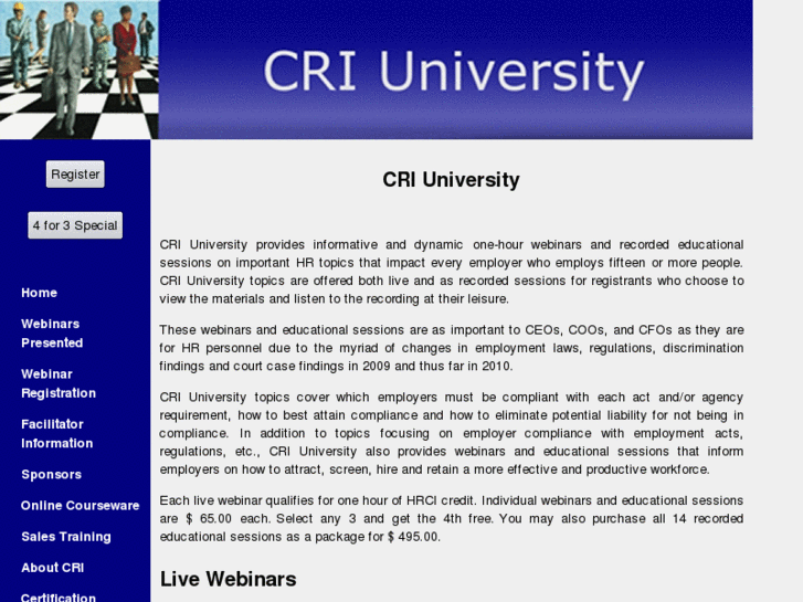 www.criuniversity.com