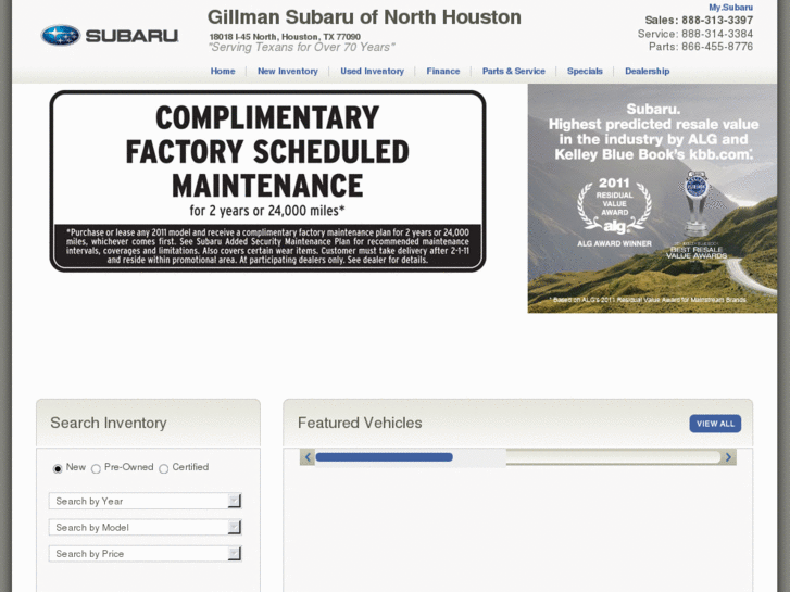 www.gillmansubaruofnorthhouston.com