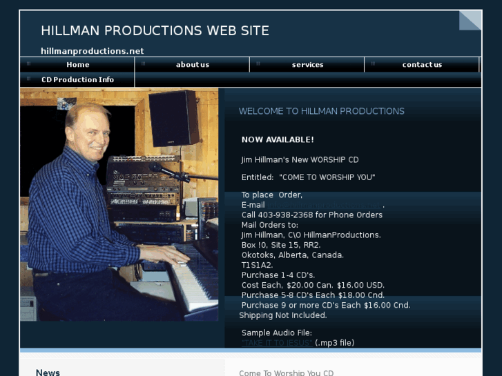 www.hillmanproductions.net