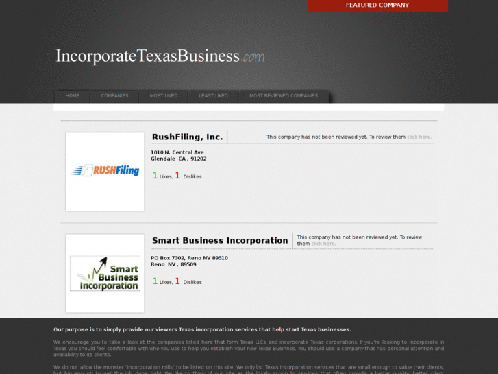 www.incorporatetexasbusiness.com