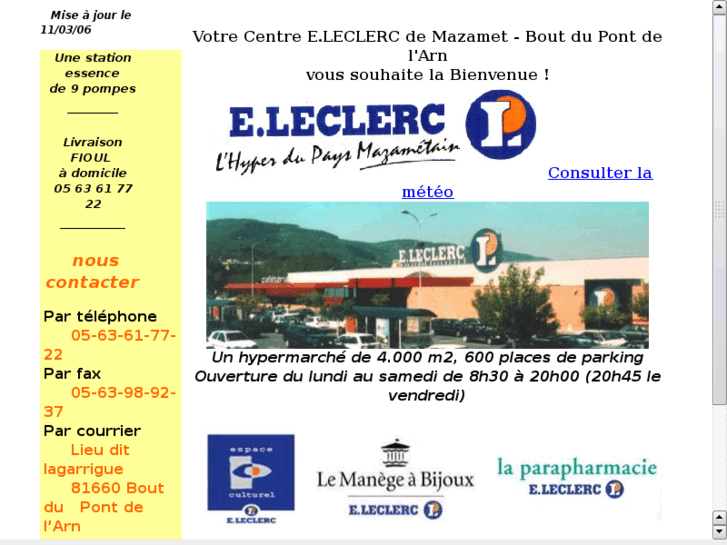 www.leclerc-mazamet.com