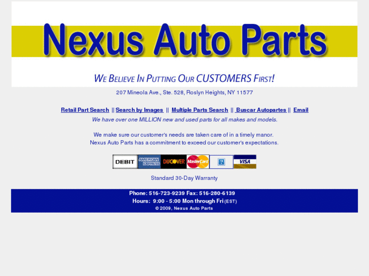 www.nexusautosalvage.com