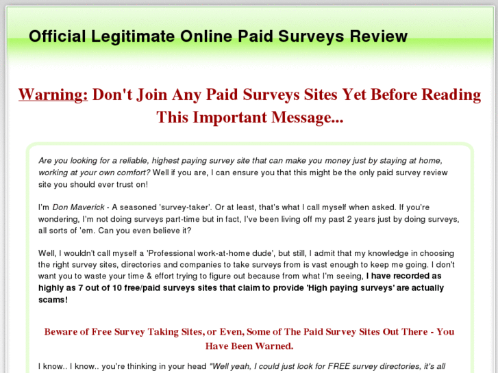 www.paidsurveysreview.com