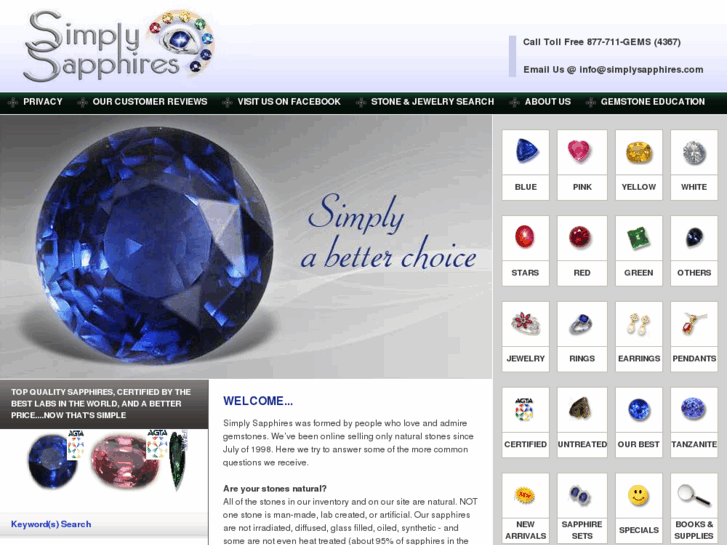 www.simplysapphires.com