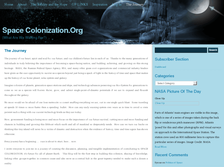 www.spacecolonization.org
