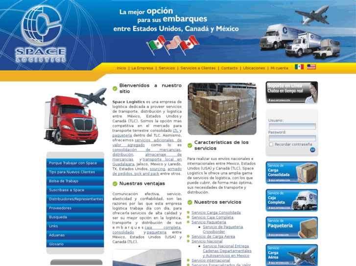 www.spacelogistics.com.mx