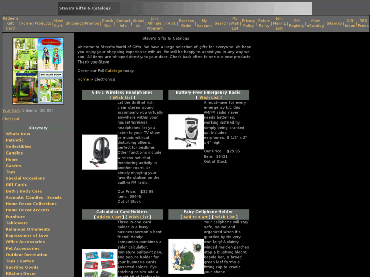 www.stevesworldproducts.com