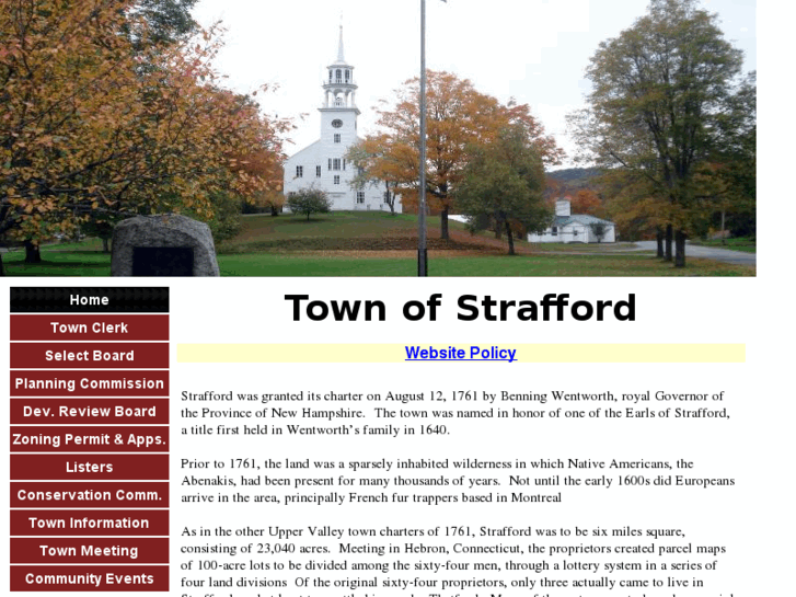 www.townofstraffordvt.com