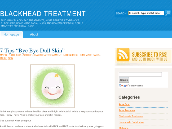 www.treatmentblackhead.com