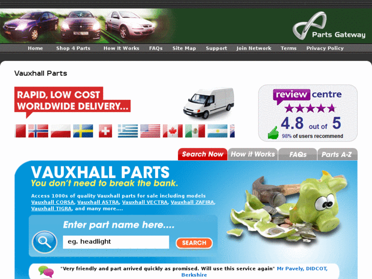 www.vauxhallpartsgateway.co.uk