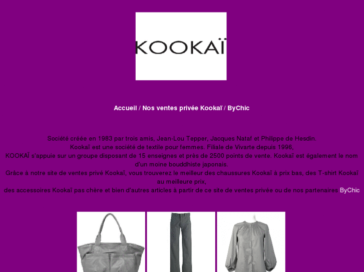 www.vente-privee-kookai.com