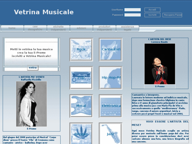 www.vetrinamusicale.com