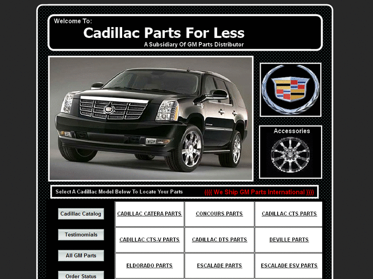 www.cadillac-parts-for-less.com