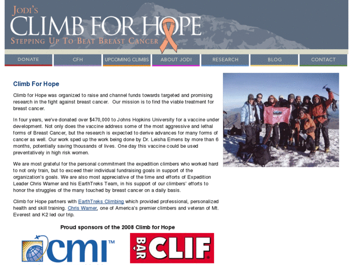 www.climbforhope.com