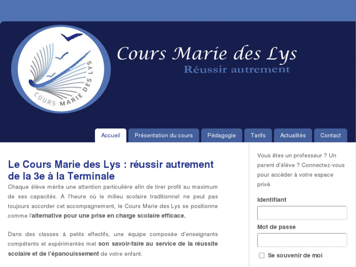 www.coursmariedeslys.com