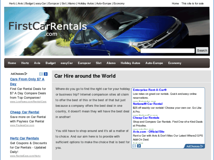 www.firstcarrentals.com