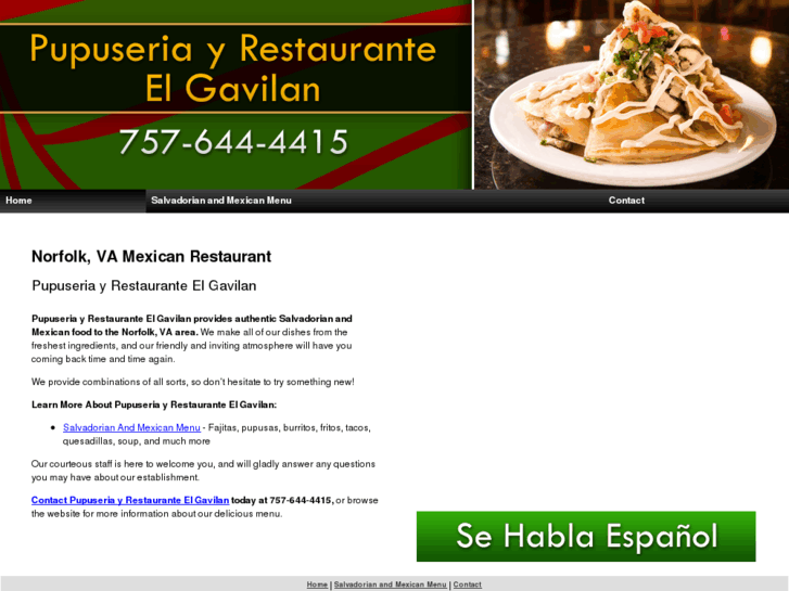 www.gavilanrestaurant.net