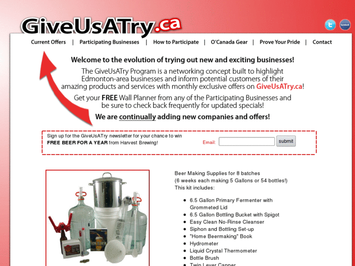 www.giveusatry.ca