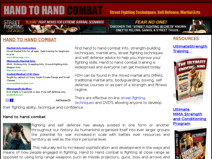 www.handtohand-combat.com