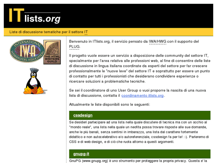 www.itlists.org