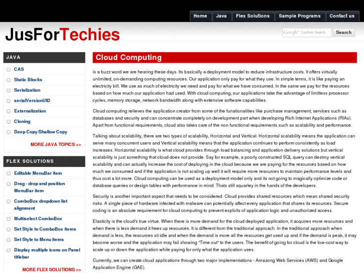 www.jusfortechies.com