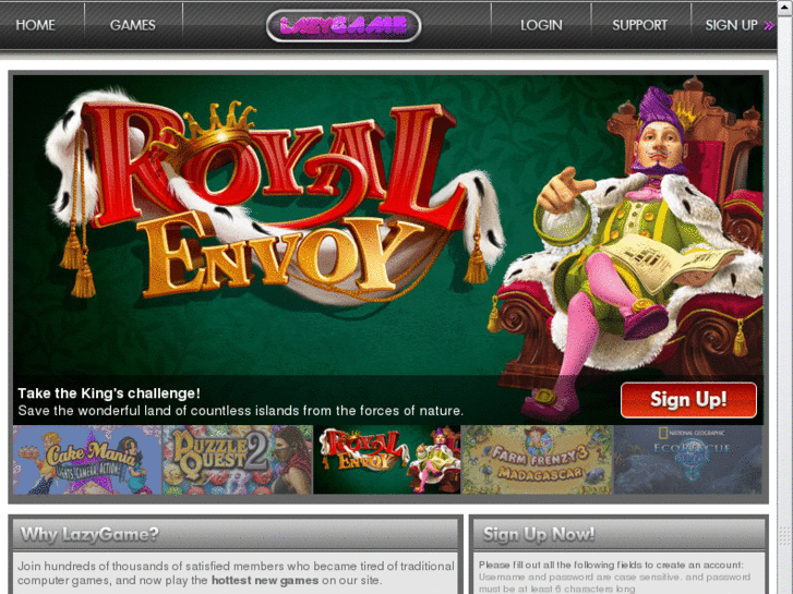 www.lazygame.net