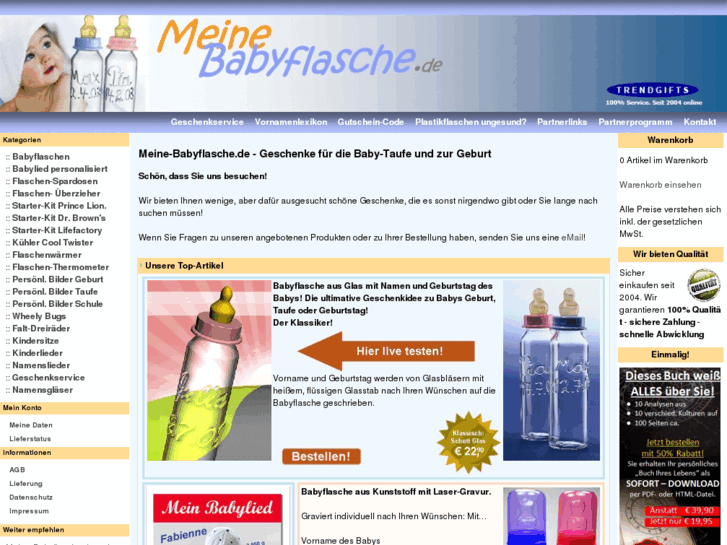 www.meinebabyflasche.info