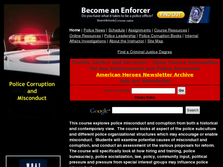 www.police-corruption.net