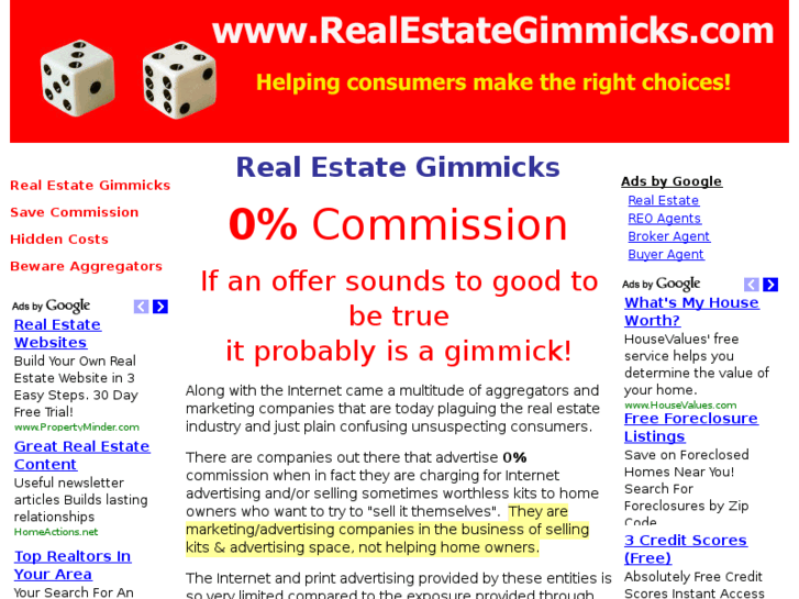 www.realestategimmicks.com