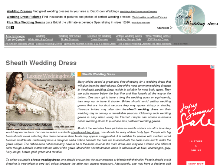 www.sheathweddingdress.com