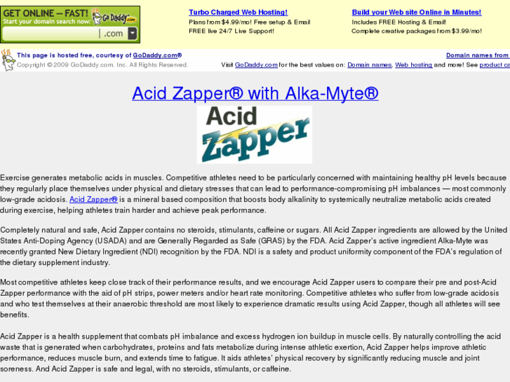 www.acidzappers.com