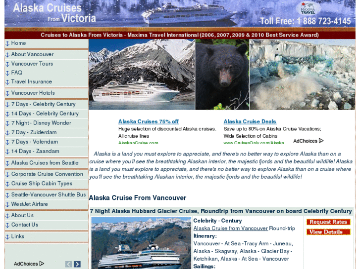 www.alaskacruisefromvictoria.com