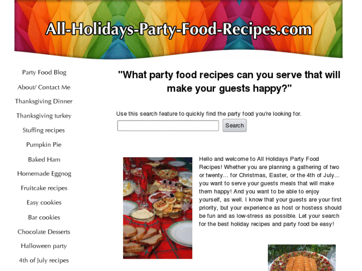 www.all-holidays-party-food-recipes.com