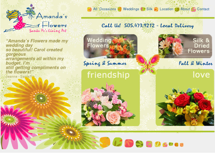 www.amandasflowers.net