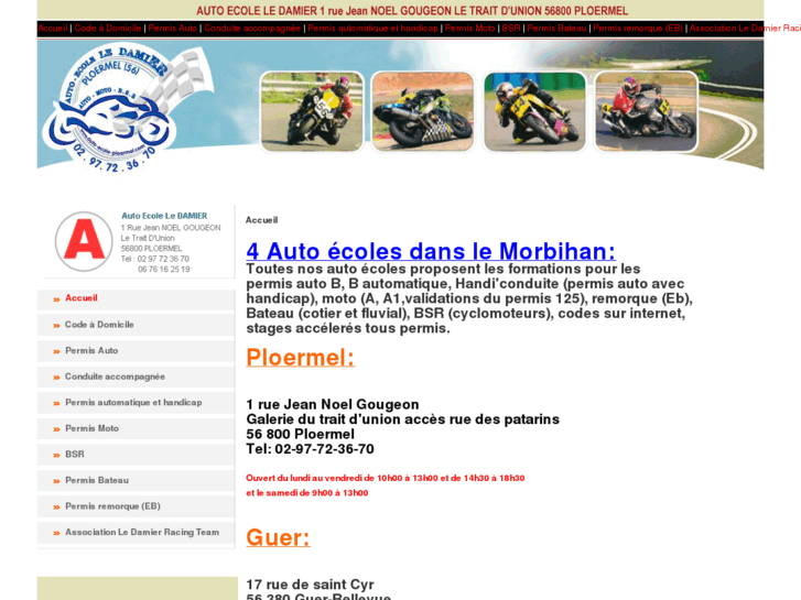 www.auto-ecole-ledamier.com