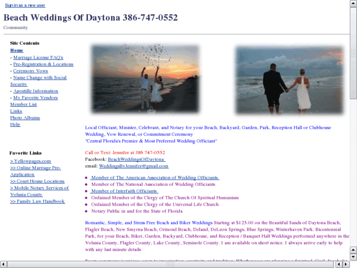 www.beachweddingindaytona.com