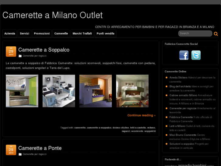 www.camerettemilano.net