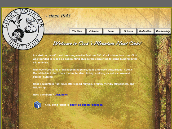 www.cooksmountainhuntclub.com