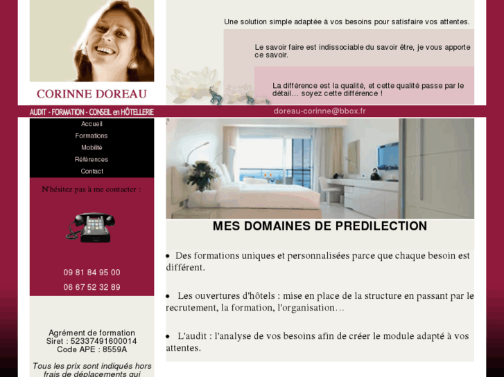 www.corinnedoreau.com