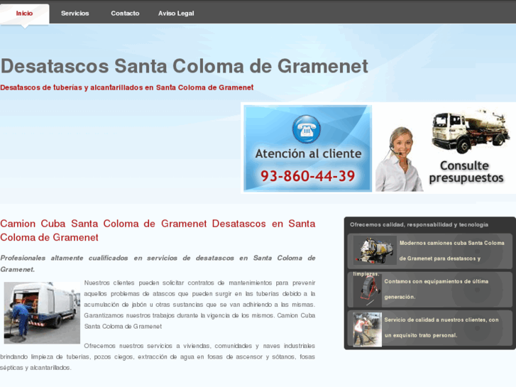 www.desatascosensantacolomadegramenet.es