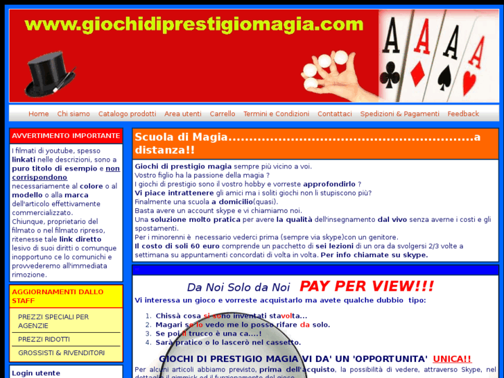 www.giochidiprestigiomagia.com