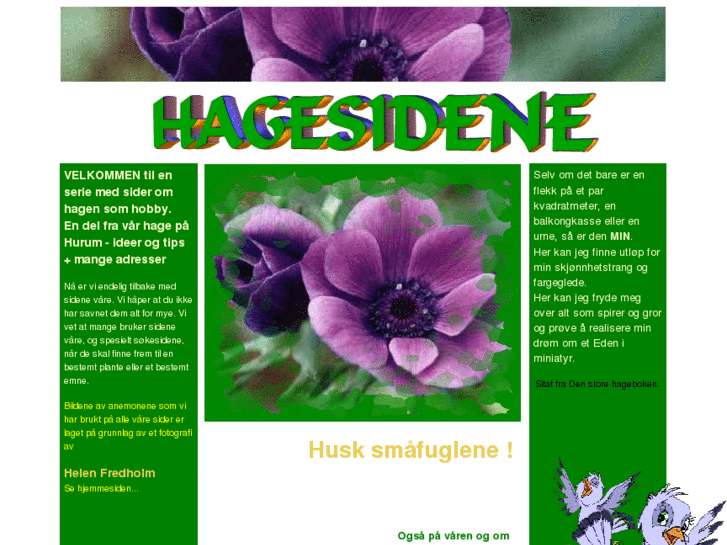 www.hagesiden.net