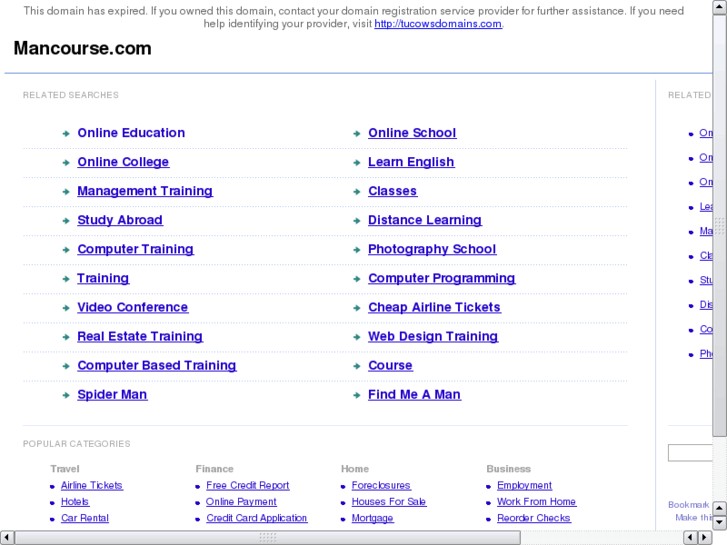 www.mancourse.com