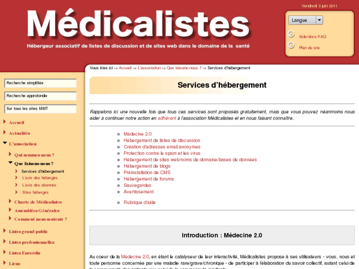 www.medicalistes.org