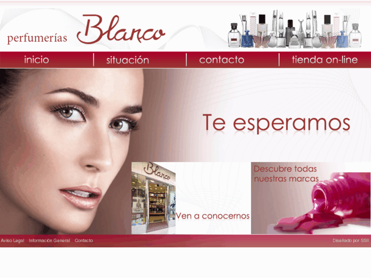 www.perfumeriasblanco.com