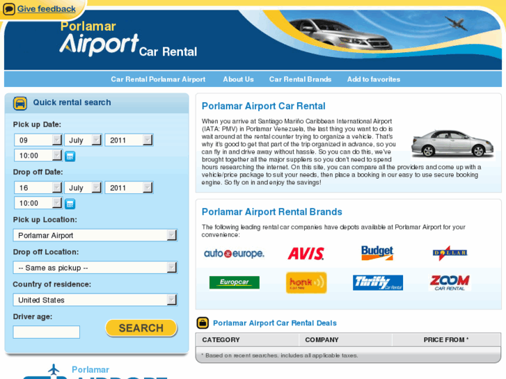 www.porlamarairportcarrental.com